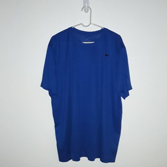 nike Dri-fit blue shirt men size 3xl - Picture 1 of 5